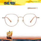 ONE PIECE |娜美-魔法天候棒 多邊框眼鏡|杏桃橘