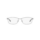 Ray Ban |精心長方框眼鏡 |夢幻銀