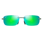 Maui Jim |熱帶雨林長方框太陽眼鏡 |螢光亮綠
