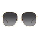 GUCCI | 日常低調方框太陽眼鏡 | 黑耀金邊