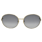 GUCCI | 夜空金邊圓框太陽眼鏡 |夜幕金