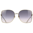 GUCCI | 天空秘境多邊框太陽眼鏡 |漸層灰