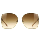 GUCCI | 天空秘境多邊框太陽眼鏡 |漸層茶色