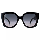 GUCCI | 犀利俐落多邊粗黑框太陽眼鏡 |漸層黑