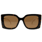 GUCCI | 精緻古典粗黑蝴蝶型太陽眼鏡 |洛可可斑紋