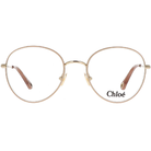 CHLOE | 氣質優雅圓框眼鏡 | 玫瑰粉金