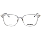 MONTBLANC | 阿爾松雪方框眼鏡 | 極致透灰