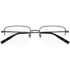 MONTBLANC | 月影銀河長方框眼鏡 | 銀月灰