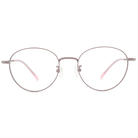 FORECO | 春日浪漫圓框眼鏡 | 粉蠟色