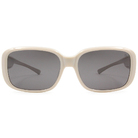 SUPER IDOL | 套鏡 | 復古粗黑長方框太陽眼鏡 | 淺米灰