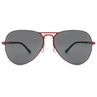 SUPER IDOL | 雙槓風格飛行框太陽眼鏡 | 黑紅拼接