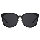 Helen Keller 極簡冷系大方框太陽眼鏡 冷調黑