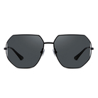 Helen Keller 簡而不凡簍空多邊框太陽眼鏡 沉靜灰