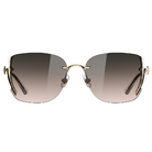 Helen Keller 晶嶼大方框太陽眼鏡 香檳粉