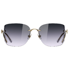 Helen Keller 晶嶼大方框太陽眼鏡 灰粉