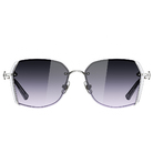 Helen Keller 薄暮多邊框太陽眼鏡 曜銀