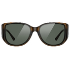 Helen Keller 俐落面大方框太陽眼鏡 玳瑁棕