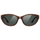 Helen Keller 次元感貓眼框太陽眼鏡 透棕