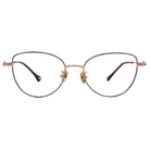 K-DESIGN動物聯萌 | 辰星貓掌掛飾 貓眼眶眼鏡 | 星宿紫