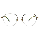 K-DESIGN動物聯萌 | 喵星雷達 眉框眼鏡 | 琥珀金