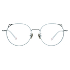 K-DESIGN動物聯萌 | 萌Q貓耳 圓框眼鏡 | 寶寶藍