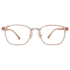 K-DESIGN動物聯萌 | 暖陽橘貓 方框眼鏡 | 琥珀橘