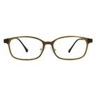 K-DESIGN動物聯萌 | 叢林漫遊 長方框眼鏡 | 透棕