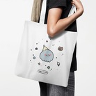 那隻水母｜blingbling水母_12oz 帆布單肩袋