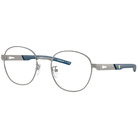 Ferrari法拉利 | 風馳弧線圓框眼鏡 | 銀X藍