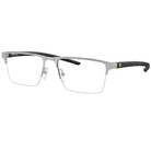 Ferrari法拉利 | 急速銀翼長方框眼鏡 | 月光銀