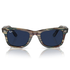 Ray Ban l 鋒芒可變色方框太陽眼鏡 | 條紋棕