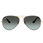 Ray Ban l 無畏者飛官框太陽眼鏡 | 黑搭金