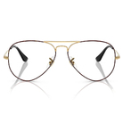 Ray Ban | 天際旅人飛官框眼鏡 | 黑搭金