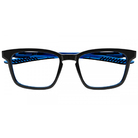 PUMA | 輕盈節奏方框眼鏡 | 黑X藍