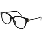 YSL | 永恆經典方框眼鏡 | 漆黑