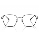 COACH | 純粹線條多邊框眼鏡 | 墨曜黑