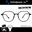 三麗鷗夢幻隊▪︎酷企鵝｜小情緒日記 多邊框眼鏡｜酷黑