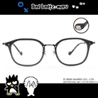 三麗鷗夢幻隊▪︎酷企鵝｜冷調街角系 方框眼鏡｜烏羽黑