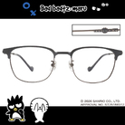 三麗鷗夢幻隊▪︎酷企鵝｜冷酷小招牌 眉框眼鏡｜夜幕灰