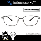 三麗鷗夢幻隊▪︎酷企鵝｜酷式放空 長方框眼鏡｜潮酷黑