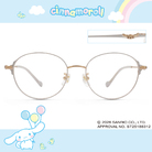 三麗鷗夢幻隊▪︎大耳狗｜藍天巡航 圓框眼鏡｜柔霧灰X金