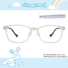 三麗鷗夢幻隊▪︎大耳狗｜微風雲朵 長方框眼鏡｜光透黑