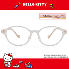 三麗鷗夢幻隊▪︎HELLO KITTY｜簡單樂趣 橢圓框眼鏡｜小清透