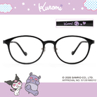 三麗鷗夢幻隊▪︎酷洛米｜率性反差萌 圓框眼鏡｜邊界黑
