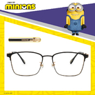 小小兵系列-光學框  |  經典Minions 眉框眼鏡  |  藏金黑