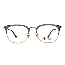 K-DESIGN K PLUS 韓風眼鏡復古經典眉架框眼鏡◆靡夜金