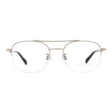 CHARMANT β-鈦 文青雙桿金屬鏡框眼鏡✦博雅金