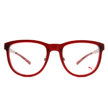 PUMA l 霸氣時尚  波士頓框眼鏡 l 大方紅