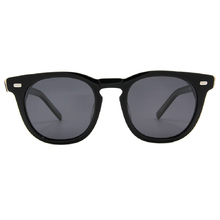 K-DESIGN 20▼沉穩復古威靈頓款太陽眼鏡 格調黑