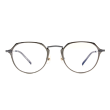 Selecta | 典雅高貴波士頓框眼鏡 鈦金銀